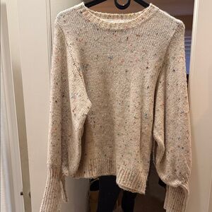 Fate Multicolor Speckled Sweater